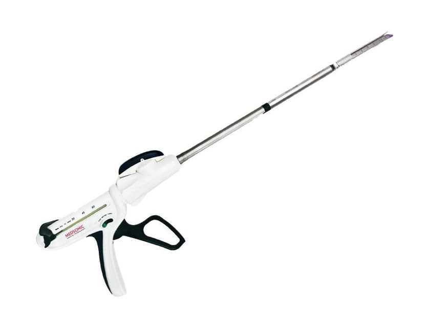 Image of 1st Generation Disposable Endoscopic Articulating Linear Stapler and Cartridge